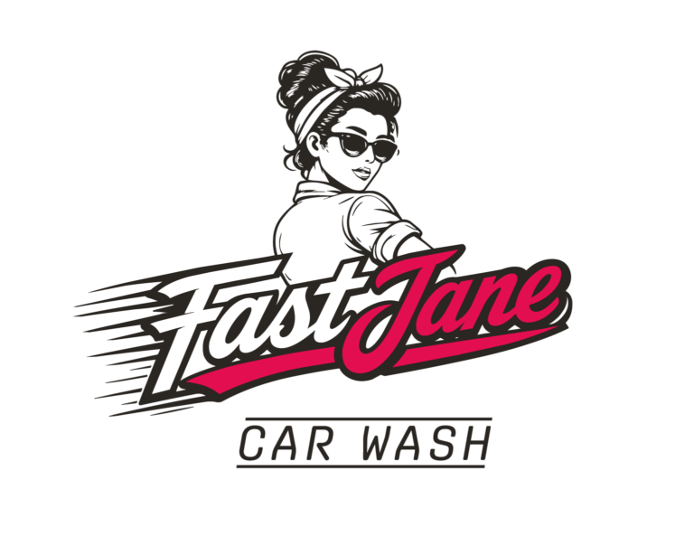 Logo FAST JANE CAR WASH